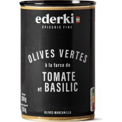 NC Olives Farcies À La Tomate Et Basilic 300g