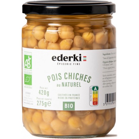 NC Pois Chiches Au Naturel Bio 420g