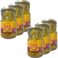 NC Lot 6x Piments Doux Les Comptoirs De Carthage Pot 720ml