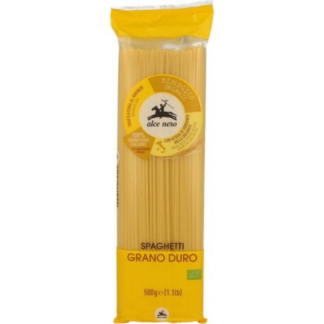 NC Alce Nero Spaghetti De Blé Dur 500g