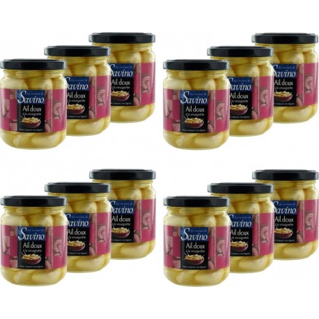 NC Ail Apéritif Vinaigrette Les Saveurs De Savino les 12 unités de 0.2Kg