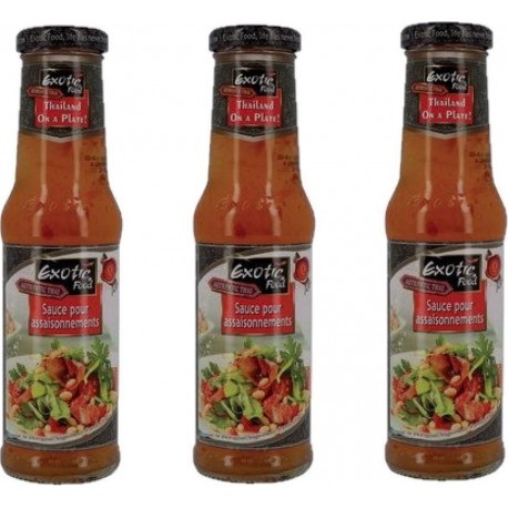 NC Sauce Pour Assaisonnement Exotic Food les 3 unités de 0.25L