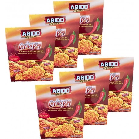 NC Chapelure Crispy Épices Chili Abido les 6 boîtes de 0.5Kg