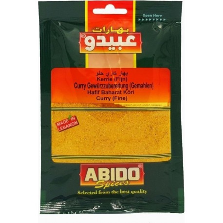 NC Épices Curry Doux Abido 50g