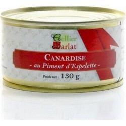 NC Canardise Au Piment D'espelette 20% Foie Gras 130g