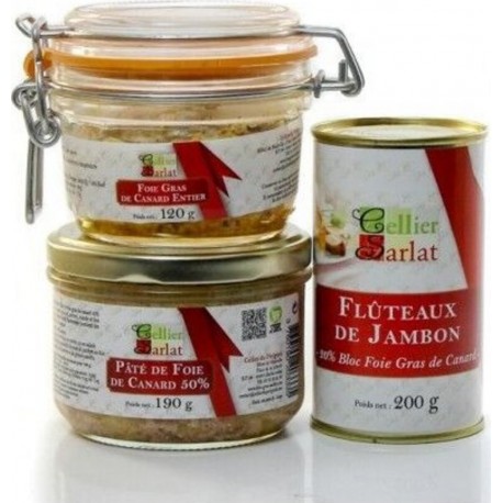 Canard Lot De 3 Spécialités Au Foie Gras De Soit 410g