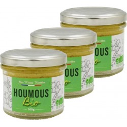 NC Houmous Bio Mes P'tites Recettes les 3 unités de 0.1Kg