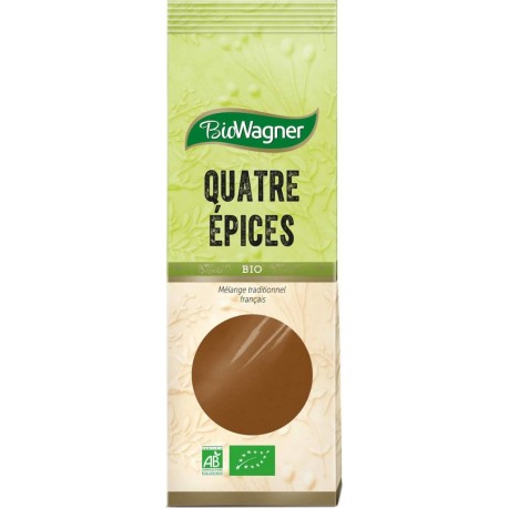 NC Quatre Épices Bio Sachet l'unité de 45g