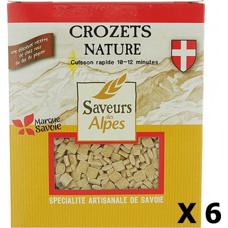 NC Lot 6x Crozets Nature Saveurs Des Alpes Boîte 400g les 6 boîtes de 0.4Kg