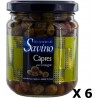 NC Lot 6x Câpres Au Vinaigre Recette Du Sud Les Saveurs De Savino Bocal 125g les 6 bocaux de 0.19Kg