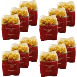 NC Pâtes Tagliatelles N°88 Savino Pasta Paquet 500g les 12 unités de 0.5Kg