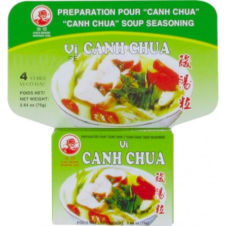 NC Assaisonnement Pour Soupe Vietnamienne Canh Chua (soupe Aigre-douce Au Poisson) / Épi les 10 boîtes de 110g