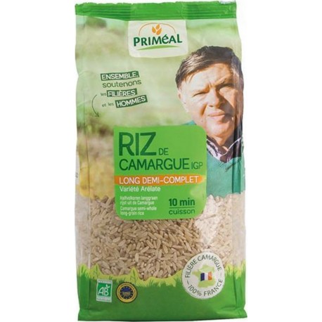 NC Riz De Camargue Long 1/2 Complet 1Kg Primeal