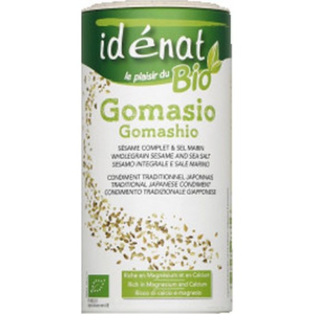 NC Gomasio Bio Sésame Complet & Sel Marin Idénat Boîte 250g 0.25Kg