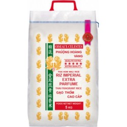 NC Riz Thai Impérial Extra Parfumé Qualité Premium 5Kg/sac 20Kg (4x5Kg) les 4 sacs de 400000g