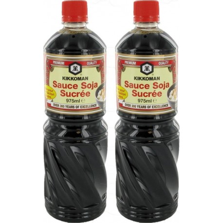 NC Sauce Soja Sucrée 975ml Marque 2 Bouteilles les 2 bouteilles de 1950ml