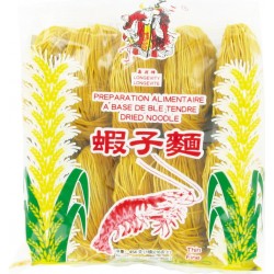 NC Nouilles Chinoises Fines À Base D'oeufs Saveur Crevette 454g/sachet 6 Sachets les 6 sacs de 2724g