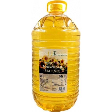 NC Huile Végétale De Tournesol 10l Pour Friture Marque 10500g