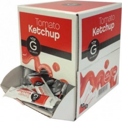 Gilbert Sauce Ketchup 100 X Bûchettes 10g 1 Carton les 100 sacs de 0g