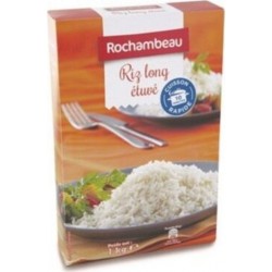 NC Riz Long Étuvé 10min Rochambeau 1Kg/sachet 4 Sachets les 4 sacs de 0g