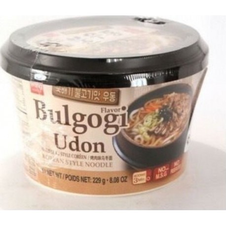 NC Soupe Udon Bulgagi En Bol Xxl De 229g 0g