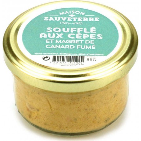 Canard Soufflé Aux Cèpes Et Magret De Fumé 85g