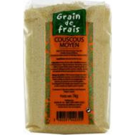 NC Couscous Moyen Grain De Frais Paquet 1Kg l'unité de 1.0Kg