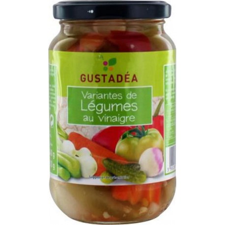 NC Variante De Légumes Au Vinaigre Gustadéa Pot 340g