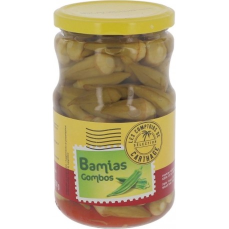 NC Bamias / Gombos Au Naturel Les Comptoirs De Carthage 0.68Kg