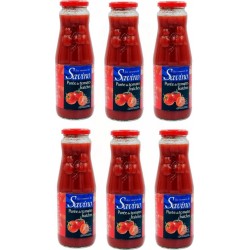 NC Lot 6x Purée De Tomates Fraîches Les Saveurs De Savino Pot 690g les 6 unités de 0.69Kg