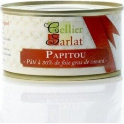 Canard Papitou Pâté À 30% De Foie Gras De 130g