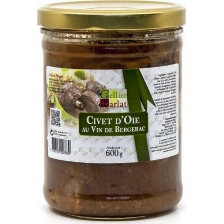 NC Civet D'oie Au Vin De Bergerac 600g