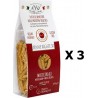 NC Lot 3x Pâtes Penne Rigate 30 Multicéréales Sans Gluten 1881 Pasta Berruto Paquet 250g les 3 unités de 0.25Kg