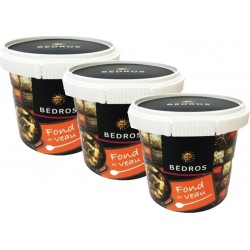 NC Lot 3x Fond De Veau En Poudre Bedros Pot 110g les 3 unités de 0.11Kg