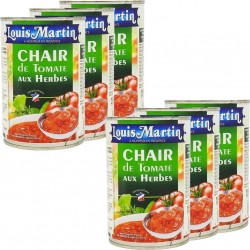 Lot 6x Chair De Tomate Herbes De Provence Louis Martin Boîte 400g