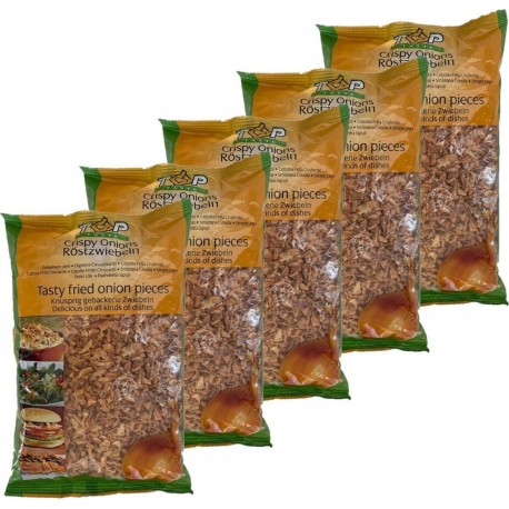 NC Oignon Frit Croustillant Sachet 500g les 5 unités de 0.5Kg