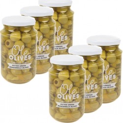 NC Olives Manzanilla Dénoyautées les 6 unités de 0.35Kg