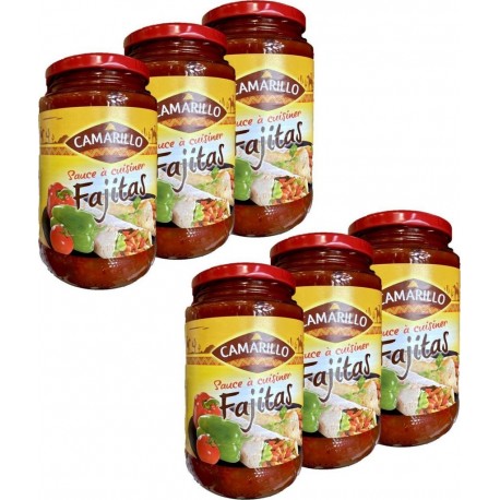 NC Sauce À Cuisiner Fajitas Camarillo les 6 unités de 0.43Kg