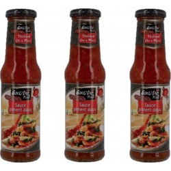 NC Sauce Piment Doux Exotic Food les 3 unités de 0.25L