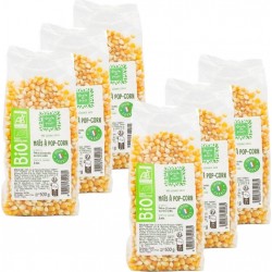 NC Mais Pop-corn Bio Grain De Frais les 6 unités de 0.5Kg