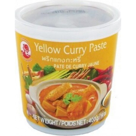 Coq Pâte De Curry Jaune Massaman 400g Marque 3 Pots les 3 pots de 0g