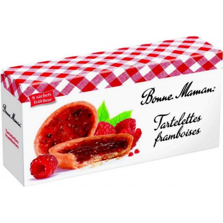 Bonne Maman Tartelettes Framboise 135g (lot de 3)