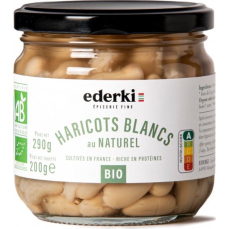 Haricots Blancs Au Naturel Bio 290g