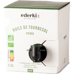 NC Huile De Tournesol Vierge Bio le bidon de 1.5L