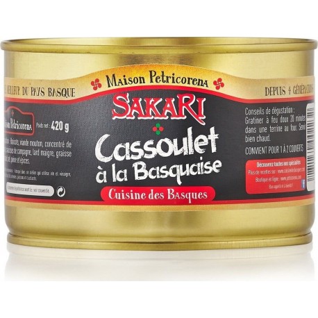 NC Cassoulet Basquaise 420g