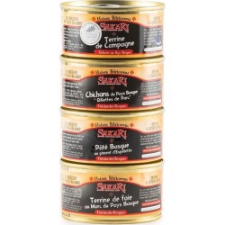 NC Une Farandole De 4 Terrines De Patés Basques Maison