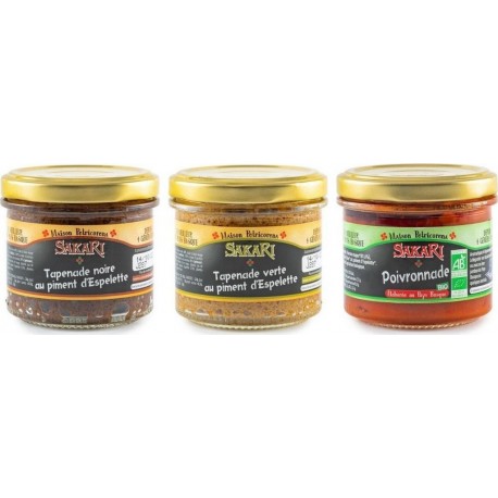 NC Assortiment De 3 Tartinables Au Piment D'espelette