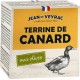 Terrine De Canard Aux Olives 65g la piéce de 65g