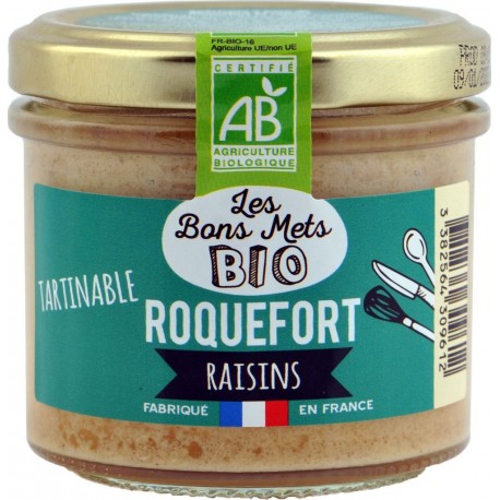 NC Tartinable Roquefort raisins l'unité de 90g