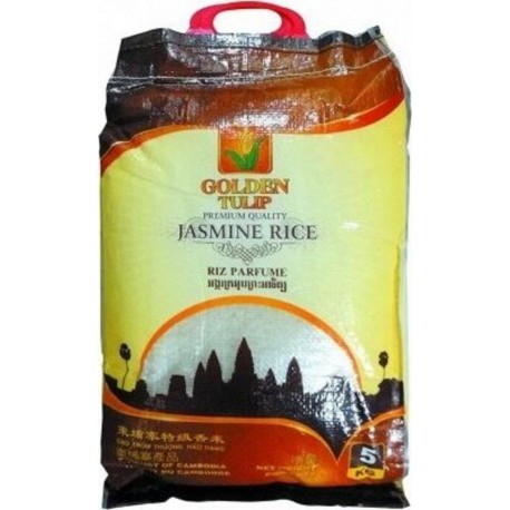 NC Riz Parfumé 2024 Au Jasmin De Qualité Premium Cambodge (5, 10 Ou 18Kg) 10Kg (2x5Kg) les 2 sacs de 180000g